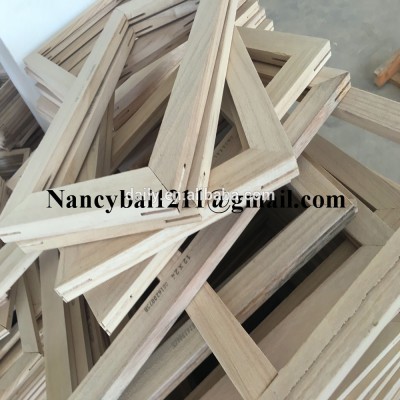 0.75" Paulownia wood Stretcher bars ,canvas stretcher bars , stapled by V Nail